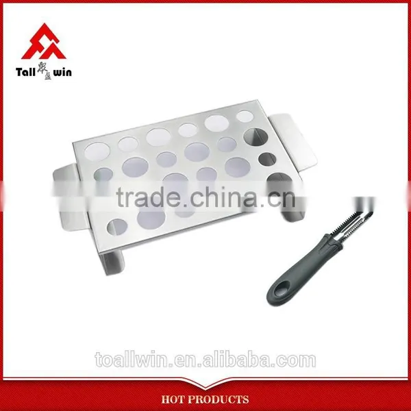 Amazon Hot Selling Stainless Steel Bbq Grilling Skewer With Rack photo-3
