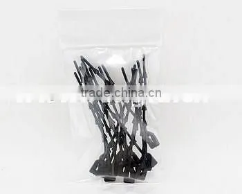 High Quality Black Soft Rubber Twist Lock Tie photo-3