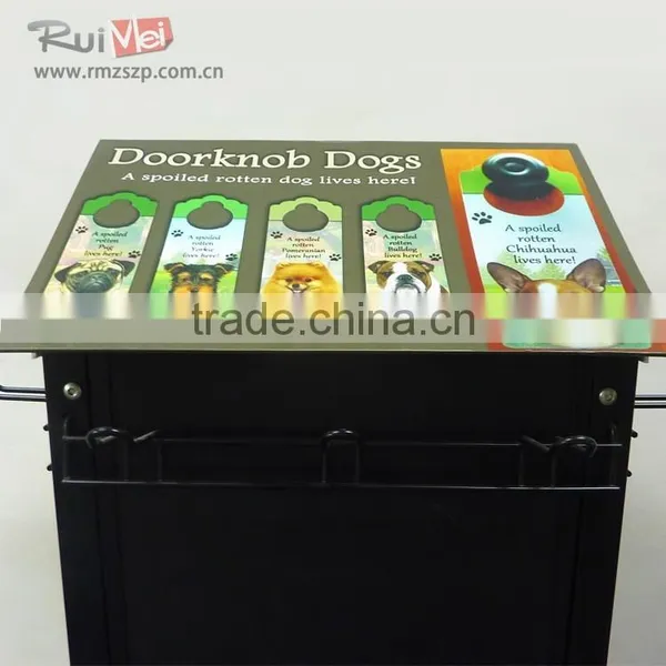 Retail Store Metal Pet Food Display Shelf photo-3