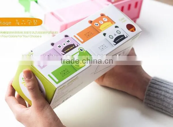 CY060 Lovely Animal Toothbrush Holder Family Use Suction Cup Toothbrush Box photo-5