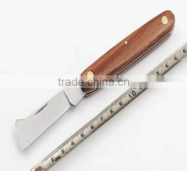 Grafting and Budding Folding Knife, Double Blade Agriculture Tool Knife photo-4