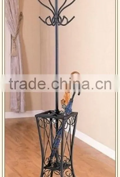 Hot sale New design antique Living Room Iron Coat Rack