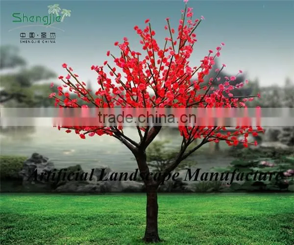 After-service Accepted Decorative Tree Silk/plastic Peach Blossom Cherry Blossom photo-5