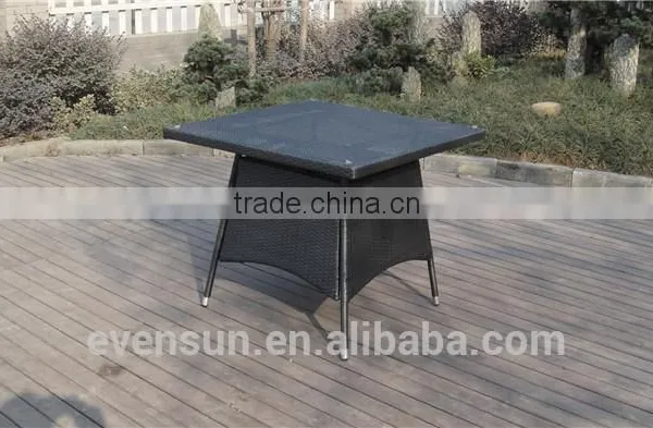 Mayfair Square Wicker Dining Table photo-2
