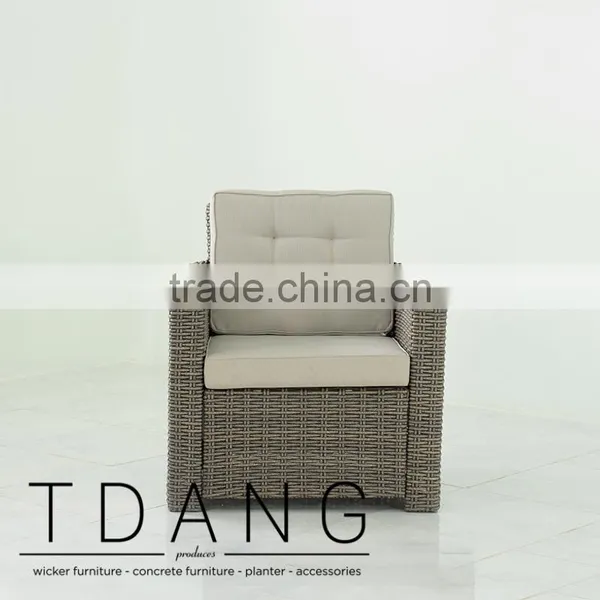Palm Harbor Wicker K-D Lounge Chair - K-D Rattan Sofa Set photo-2