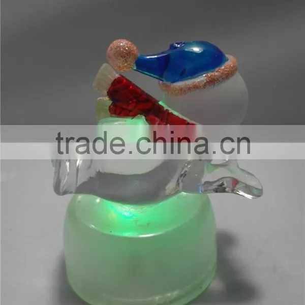Christmas Decorations Hand Crystal Craft Snowman Kid Toys photo-4