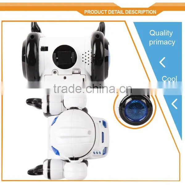 Bump and go Battery Operated Light up Dancing Robot Toy photo-3