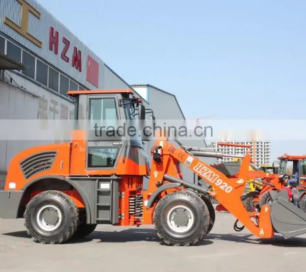 HZM New Big Cab 1.8ton Front Loader 920 With CE photo-2