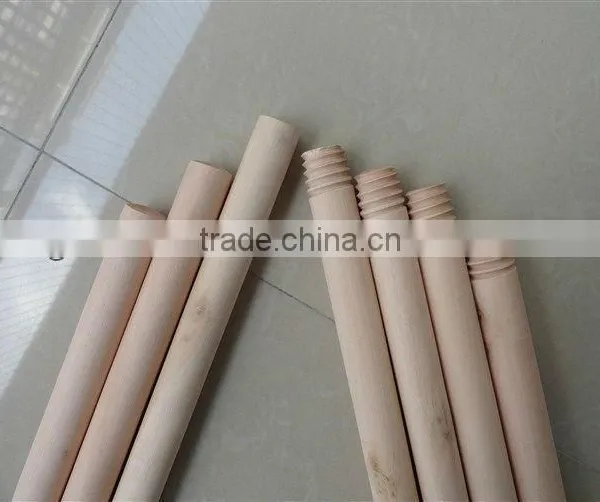 Natural Wooden Broom Stick photo-5