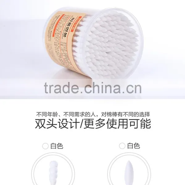 L00010 2017 Best Hot Sell Cotton Swabs , Double-end Cotton Buds for Daily Use photo-2