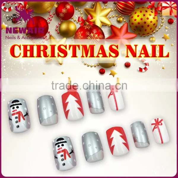 New Style Red Christmas Professional Artificial Nails photo-2