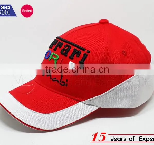6 Panel 100% Cotton Baseball Hats and Caps photo-3