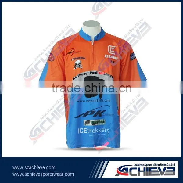 Custom Design Motocrosse Jersey, Stand Collar Racing Shirts
