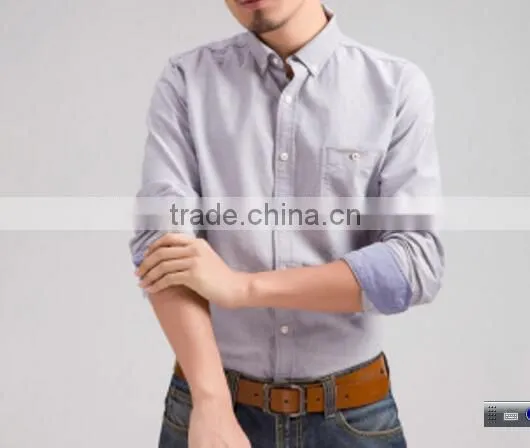Bulk Men Brand Shirt Of European Style Of Various Colors photo-2