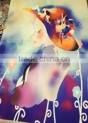 Factory Directly Sale Original Design Digital Printing Scarf photo-2