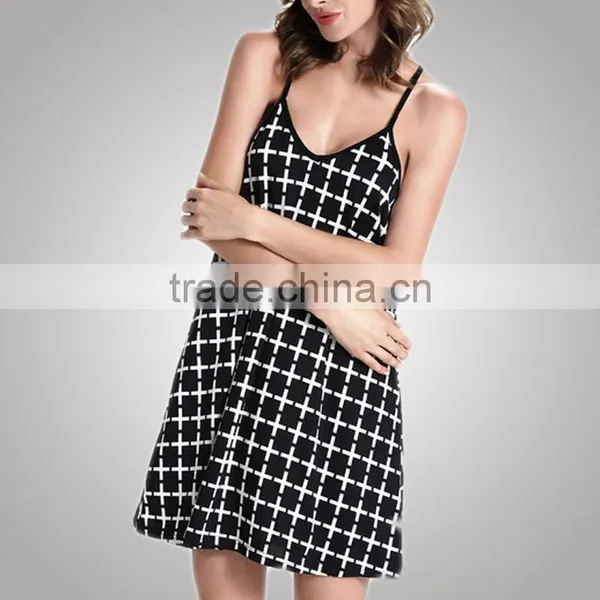 Latest Daily Wear Ladies Sexy Anti Wrinkle Beautiful Dress Odm Service photo-3