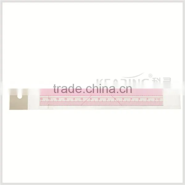Kearing 1.2mm Thick 20cm&8" Flexible Garment Ruler for Sewing Garment Measurement in Sandwich Line Printing #B-56 photo-2