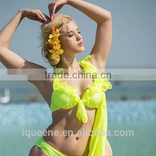 New Three Piece High Quality Sexy Steel Bracket Swimsuit,backless Bikini,beachwear