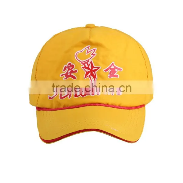 Printed Baseball Cap, Cheap Polyester 5-panels Cap photo-4