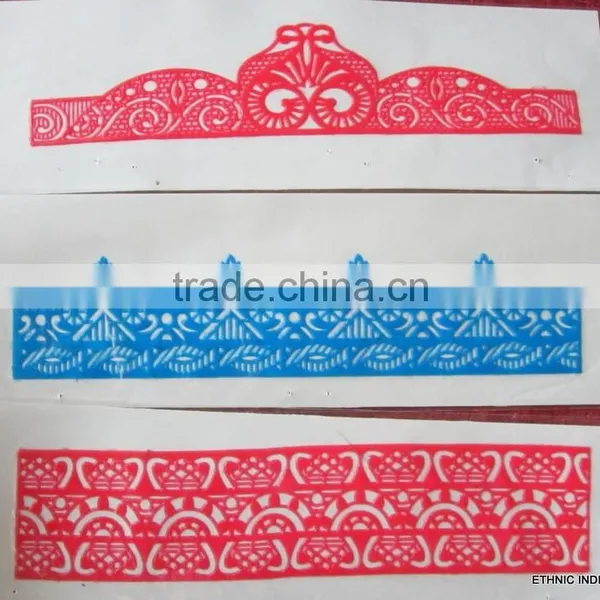 ARMBAND HENNA Mehndi STENCIL DESIGN Reusable photo-3