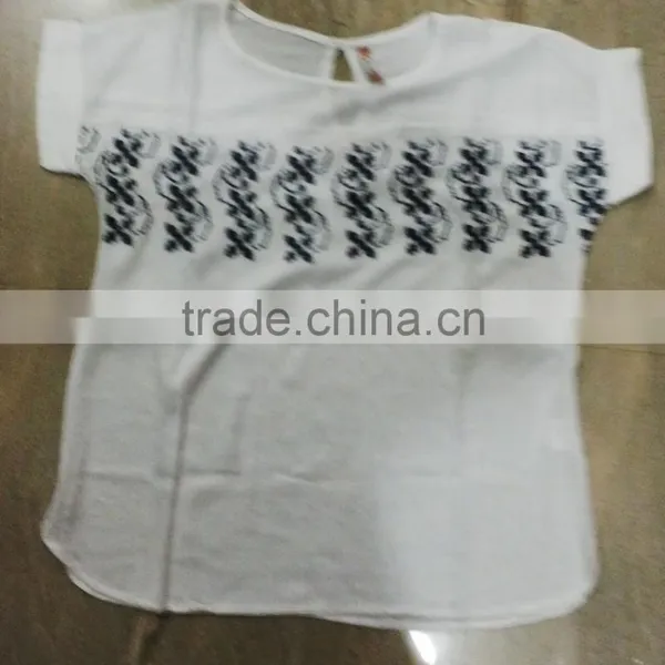 Fashion Women Tank Tops Stylish Women Embroidered Cotton Tank Top photo-6
