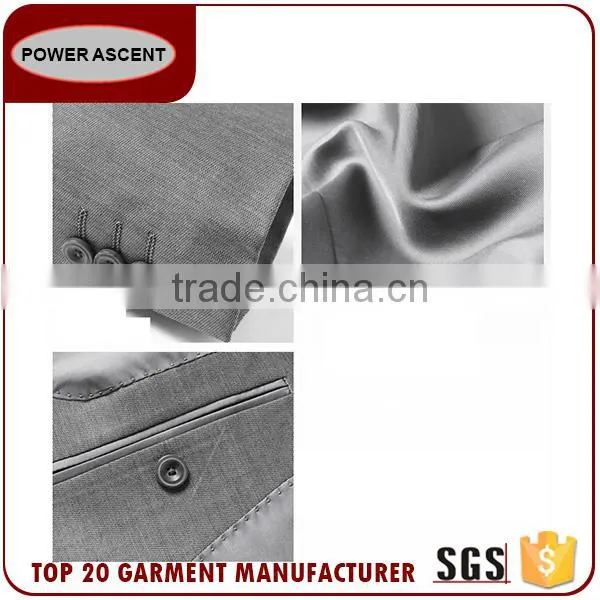 Wholesale Stand Collar 2-Button Formal Dresses Wear For Men photo-6