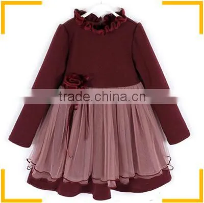 Wholesale Baby Kids Dress Flower Girl Dresses Cotton Kids Fashion Show Dresses photo-2