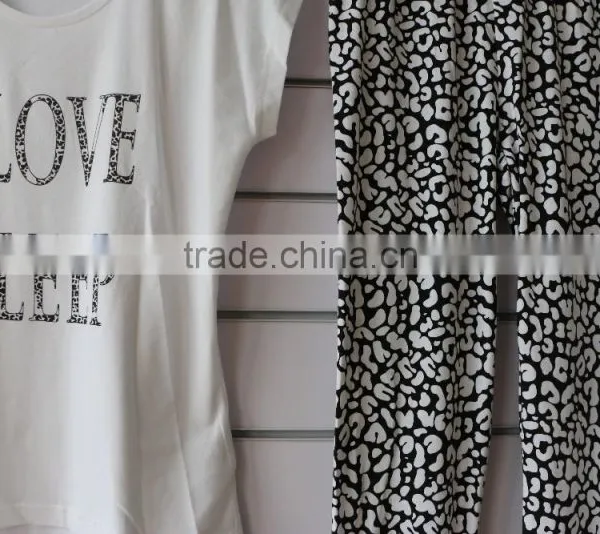 Knitted Pajamas Set With Print photo-2