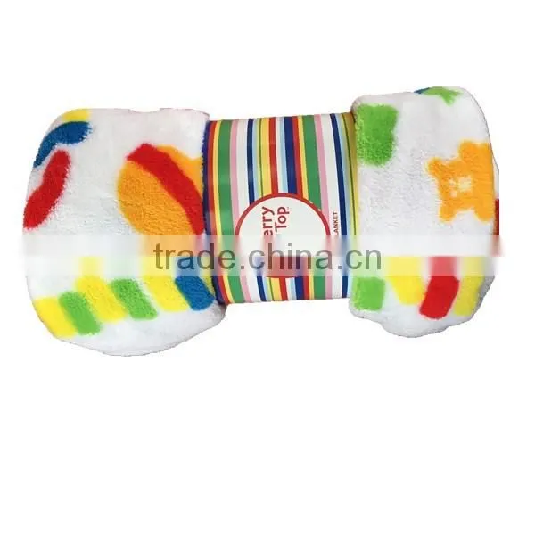 New Design for Cartoon Printed Promotional Baby Blanket photo-6