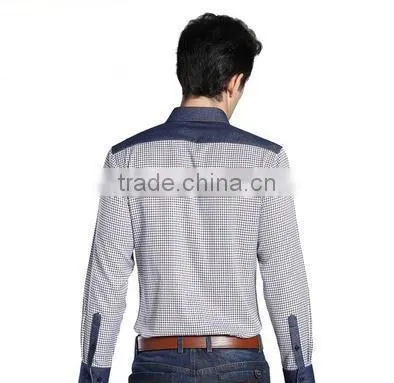 Non Iron Men's Shirt Conttrast Pocket photo-2