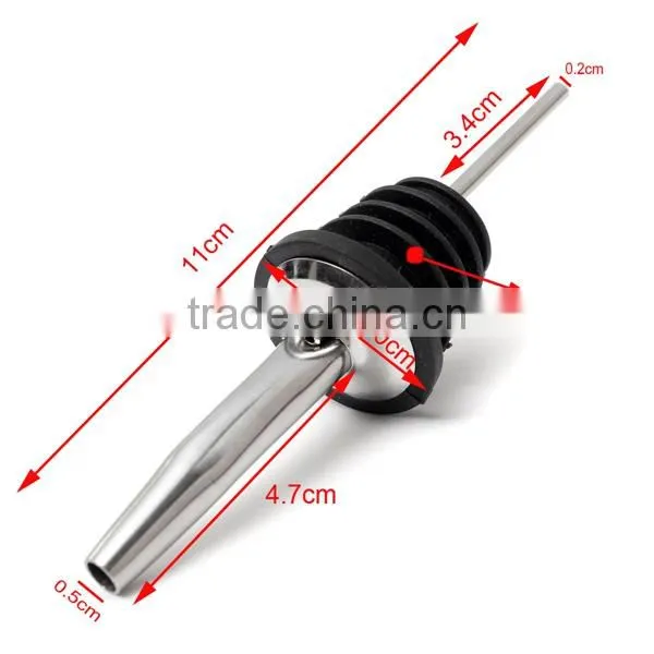 Best Promotion Stainless Steel Liquor Spirit Pourer Flow Wine Bottle Pour Spouts Stopper Tool New Arrival photo-5