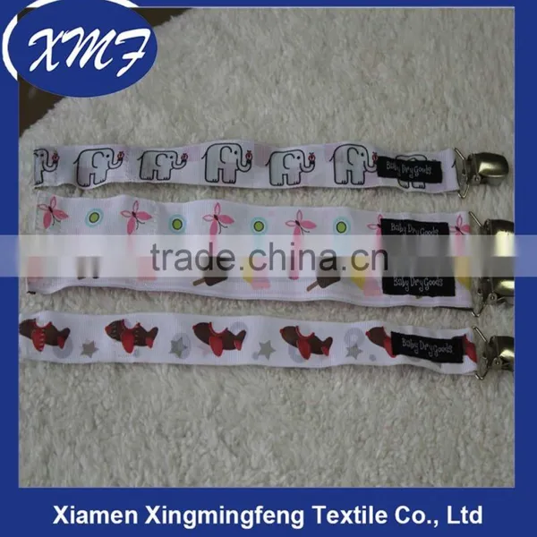 Fashion Printing Pacifier Holders Baby Nipple Type Pacifier Clip Baby Bottle Type Pacifier Clip photo-5