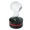 Round Crystal Handle Pre Inked Flash Stamp, College Stamps, Logo Stamp and Medical Stamps