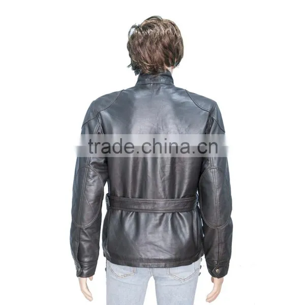 Brown Leather Jacket photo-2