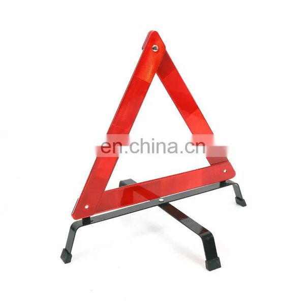 CE E-mark Emergency Kit Yellow Safety Reflector Reflective Warning Triangle photo-6