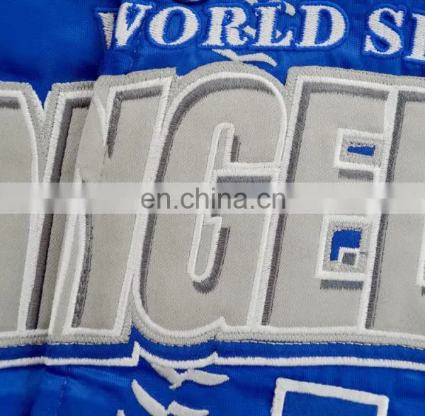 Fashion Design Custom Print Logo Pattern Mens Satin Baseball Varsity Jacket Quilted College Team Jackets photo-2