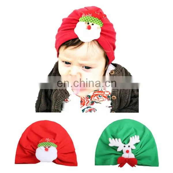 Christmas Baby Hair Ornaments Christmas Carnival Dress Up Child Cartoon Pattern Hat