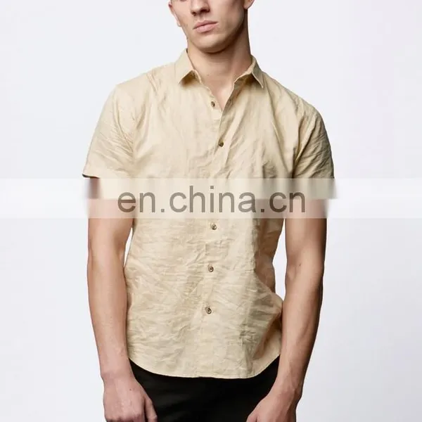 OEM Plain Men's Dress Shirt,hot Selling Men Dress Shirt Slim Fit photo-2