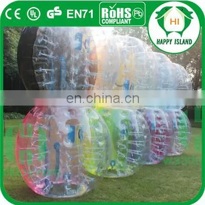 HI New Design TPU/PVC Double Ropes Bumper Ball Small Pvc Inflatable Balls for People photo-3