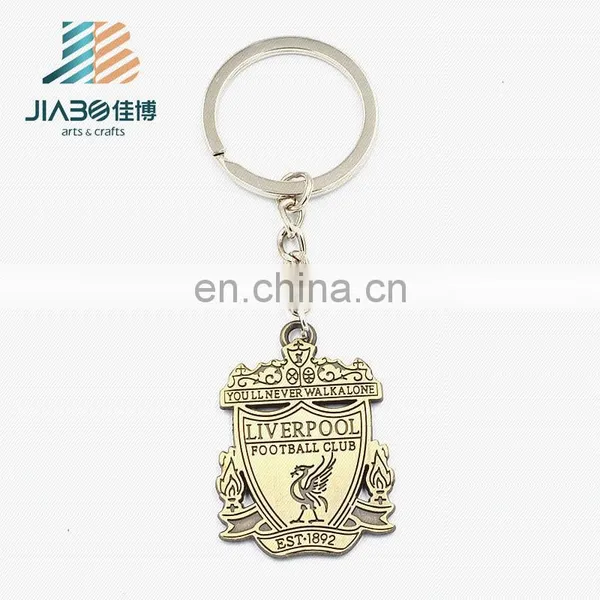 Cheap Metal Fans Souvenir Keychain Europe and the United Football Club LOGO Keychain Basketball Souvenir Gifts photo-6