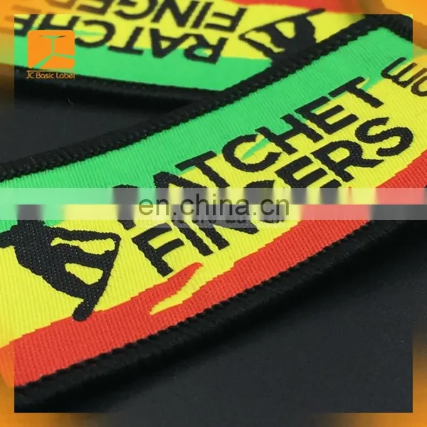 Polyester Woven Patch for Garment Fabric photo-6