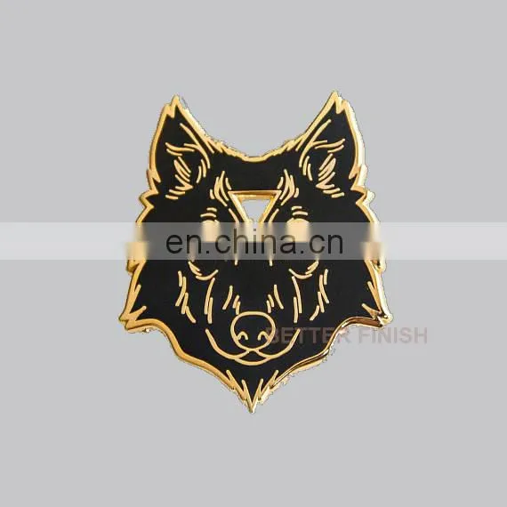 Wholesale Custom Metal Design Souvenir Shield Military Badge photo-5