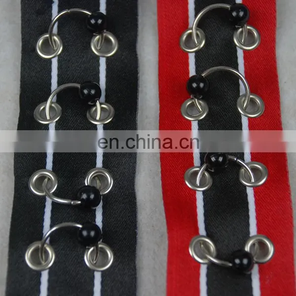 Decorative Embroidery Eyelet Trim With Beaded Pearl photo-2