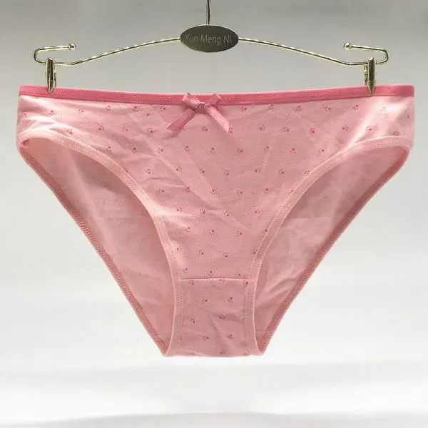 Yun Meng Ni Sexy Underwear Very Cute Dot Printed Ladies's Briefs Soft Cotton Panties photo-5