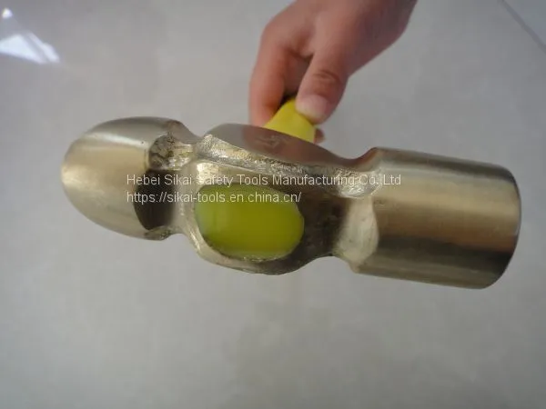 Beryllium Copper Aluminum Bronze Ball Pein Hammer Industrial Tools photo-5