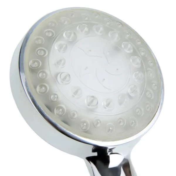 Bathroom Faucets ABS LED Lights Automatic Shower Head photo-2