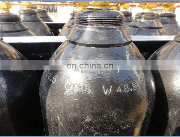 DNV Industry Gas Cylinder Racks Manifolded Cylinder Bundle With 16/18 Cylinders photo-6