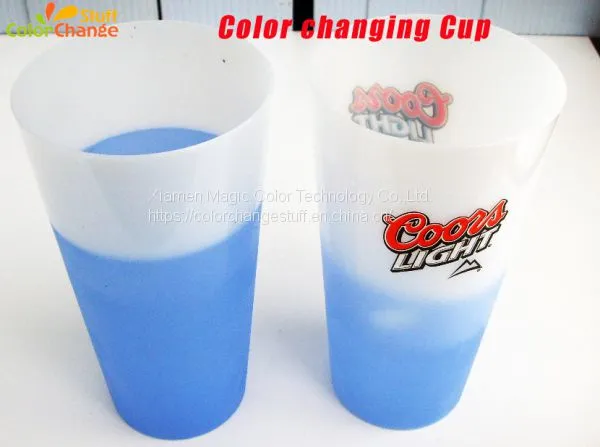 Heat Sensitive Color Changing Plastic Cup photo-2