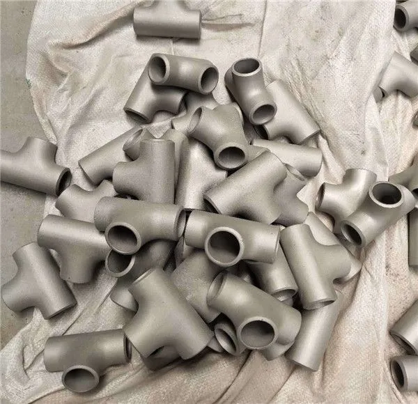 Reducing Tees Din2615 Sand Blasting Used For Chemical photo-2