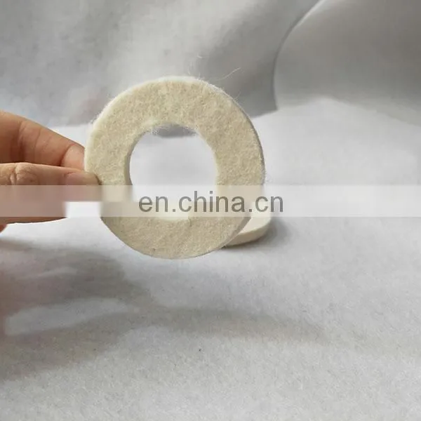 100%wool Oil Seal Felt Seal Gasket Industrial Customized Washer Ring Felt Ring Seal photo-3
